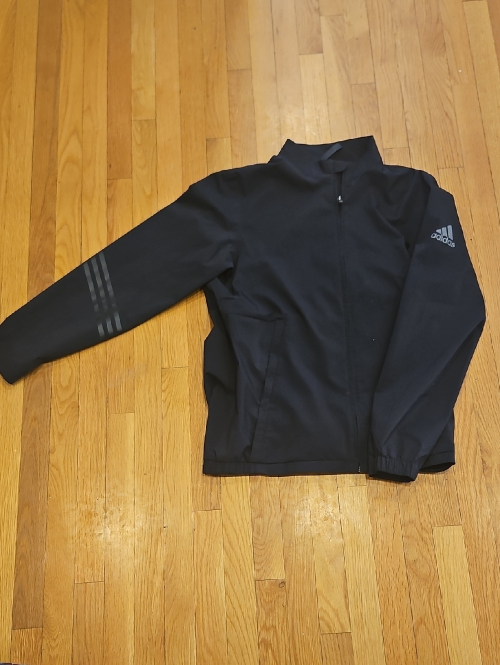 adidas Men's Black Performance Full-Zip Jacket